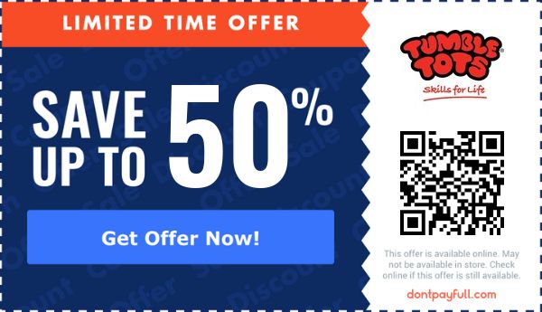 45 Off Tumble Tots UK Coupon Promo Code Jul 2021