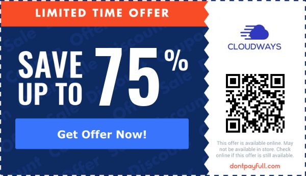 Cloudways Promo Codes - 50% Off Discount Code 2026