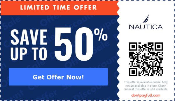 70 Off Nautica Coupon Promo Codes September 2023