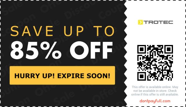 Trotec discount code