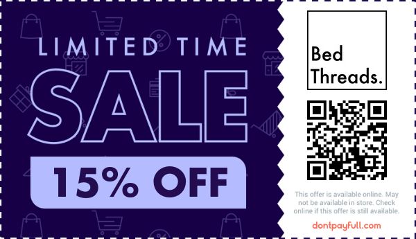 30% Off Bed Threads Coupon, Promo Code 