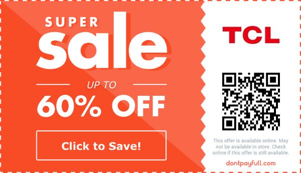 Embos Code Tcl TCL Coupon Codes - 5% Off Promo Code 2026