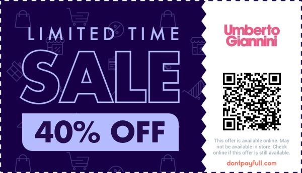 Umberto Giannini coupon code