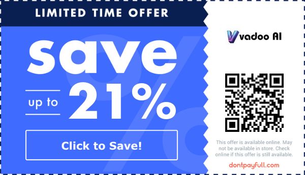 Vadoo AI discount deal