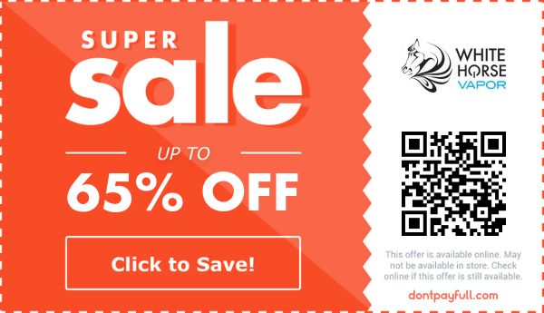elf bar vape uk 20% Off White Horse Vapor Discount Codes May 2026