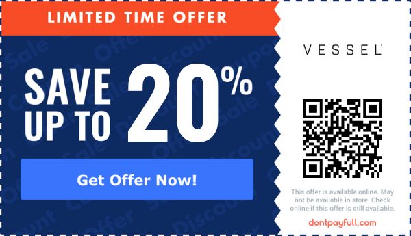 Vessel Brand Coupon Codes