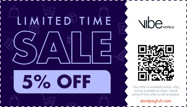 Vibe Hotels coupon code