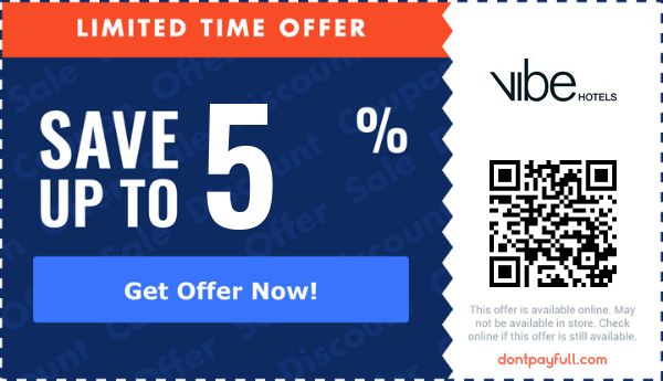 Vibe Hotels discount deal