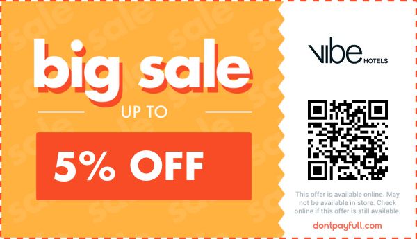 Vibe Hotels promo code