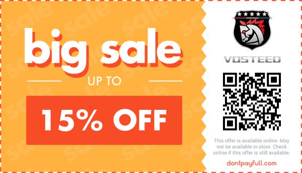 Vosteed promo code
