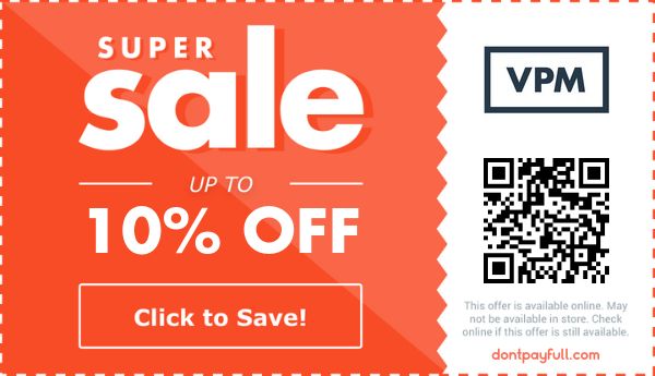 VPM Coupon Codes - 20% Off Coupon May 2026