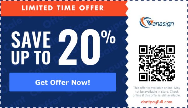 Wanasign discount deal