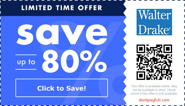 80 Off Walter Drake Coupon Promo Codes September 2023