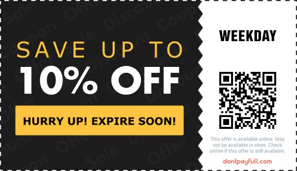 70 Off Weekday DISCOUNT CODE 10 ACTIVE August 2023