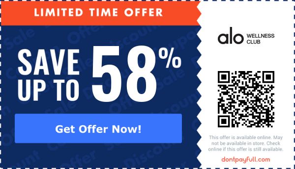 58% Off Alo Wellness Club - AloMoves Promo Codes