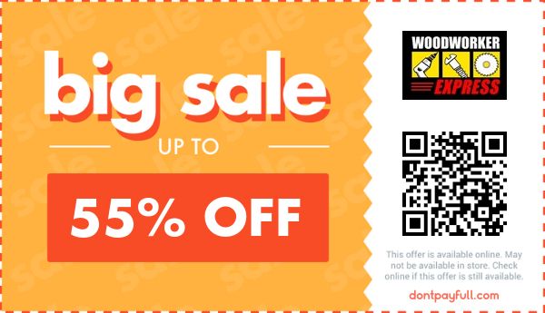 35 Off Woodworker Express COUPON October 2023