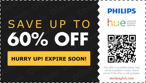 60 Off Philips Hue PROMO CODE 14 ACTIVE June 2023