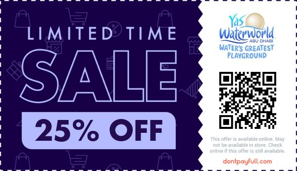 25 Off Yas Water World Coupon Promo Code Dec 2022 25 off yas water world coupon promo code dec 2022