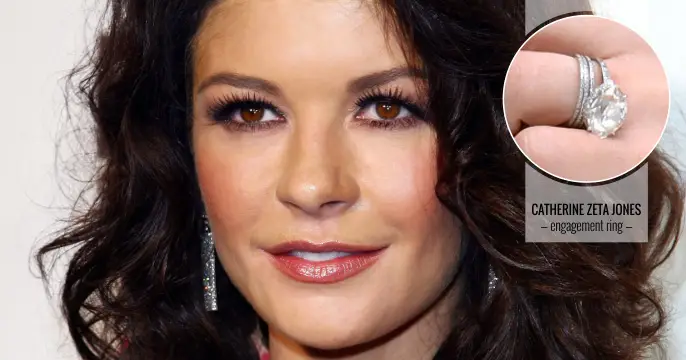 20 Most Expensive Engagement Rings in Hollywood - Catherine Zeta Jones