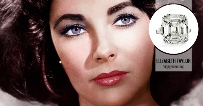 20 Most Expensive Engagement Rings in Hollywood - Elizabeth Taylor