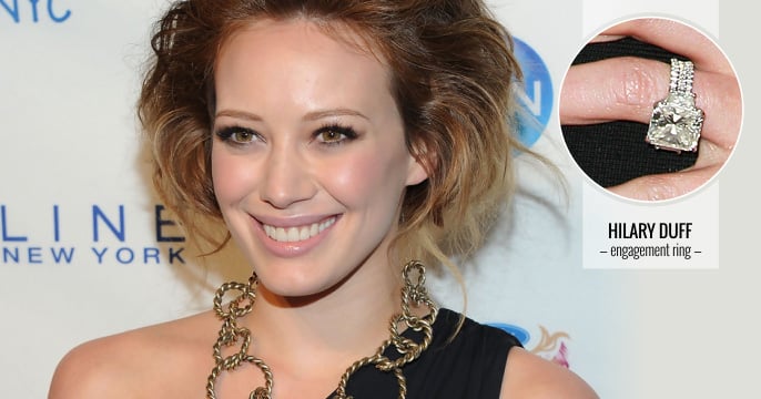 20 Most Expensive Engagement Rings in Hollywood - Hilary Duff