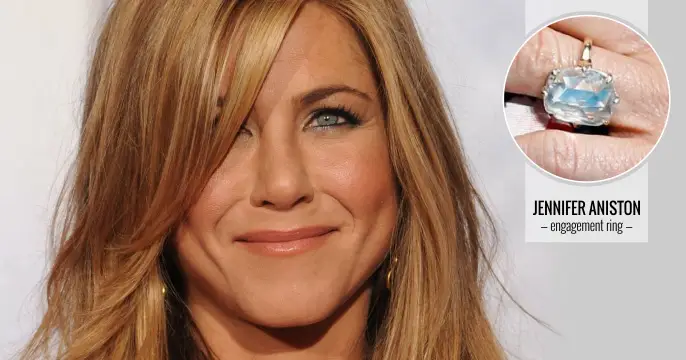 20 Most Expensive Engagement Rings in Hollywood - Jennifer Aniston