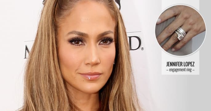 20 Most Expensive Engagement Rings in Hollywood - Jennifer Lopez