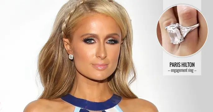 20 Most Expensive Engagement Rings in Hollywood - Paris Hilton