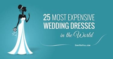 Most expensive wedding dresses