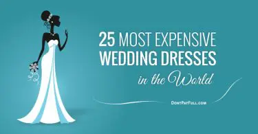 Most expensive wedding dresses