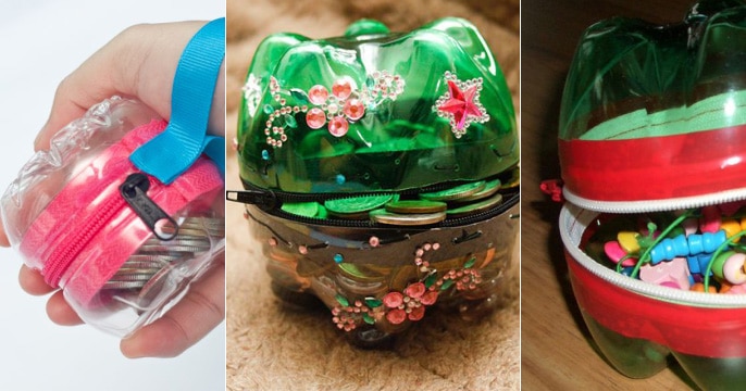 Creative Ways to Use an Old Bottle: Coin Purse