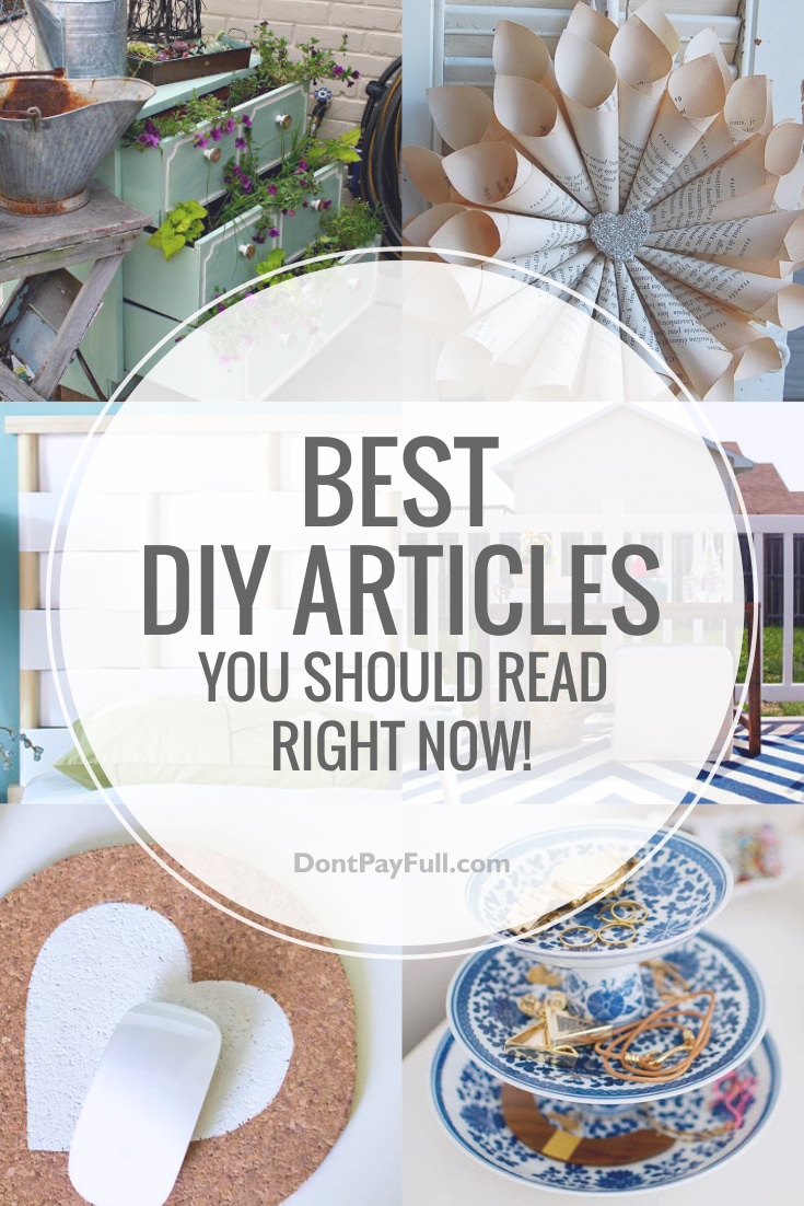 Best 10 DIY Articles You Should Read Right Now Pinterest Image