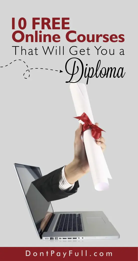 10 Free Online Courses That Will Get You a Diploma