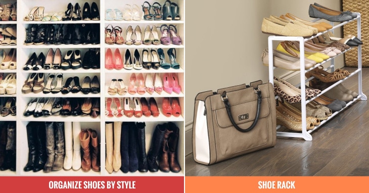 Super Cheap Ways to Organize Your Shoes