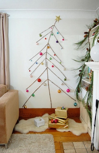 Stik Art Christmas Tree
