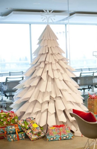 Recycled Paper Tree
