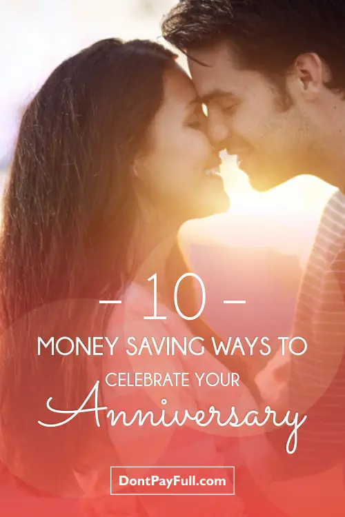10 Money Saving Ways to Celebrate Your Anniversary