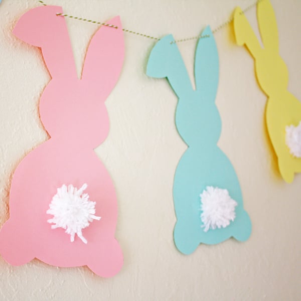 Cotton Tail Bunny Garland