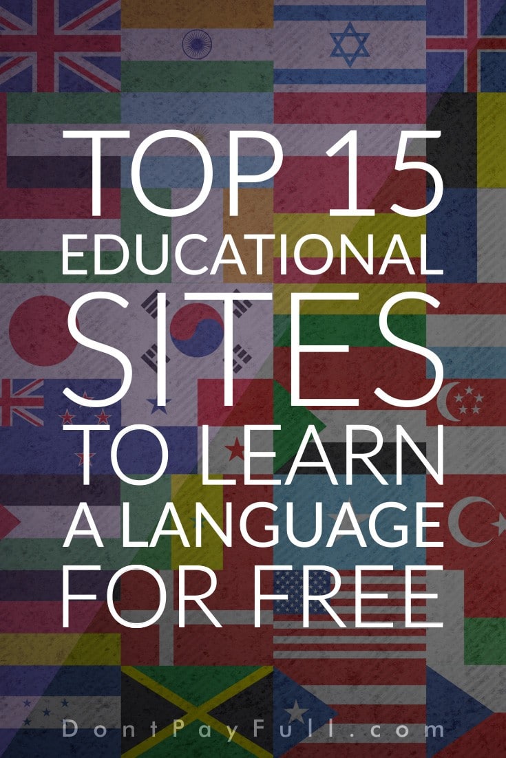 Top 15 Educational Sites to Learn a Language for Free