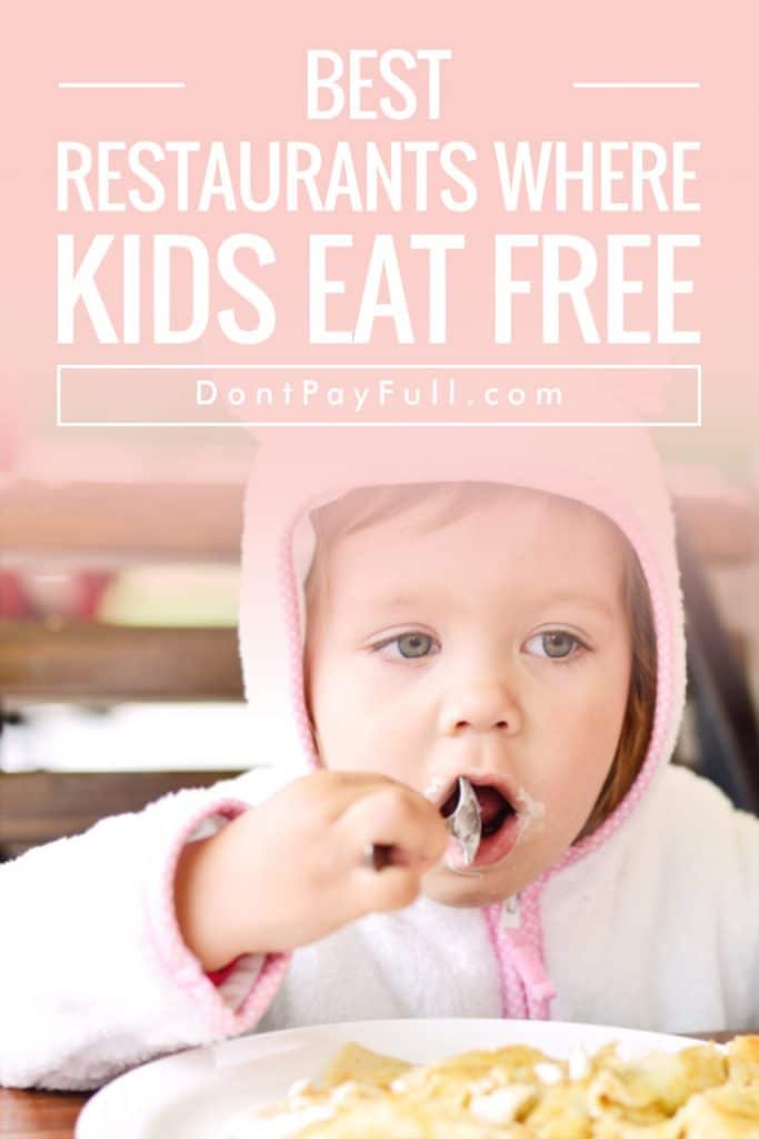 Best Restaurants Where Kids Eat Free
