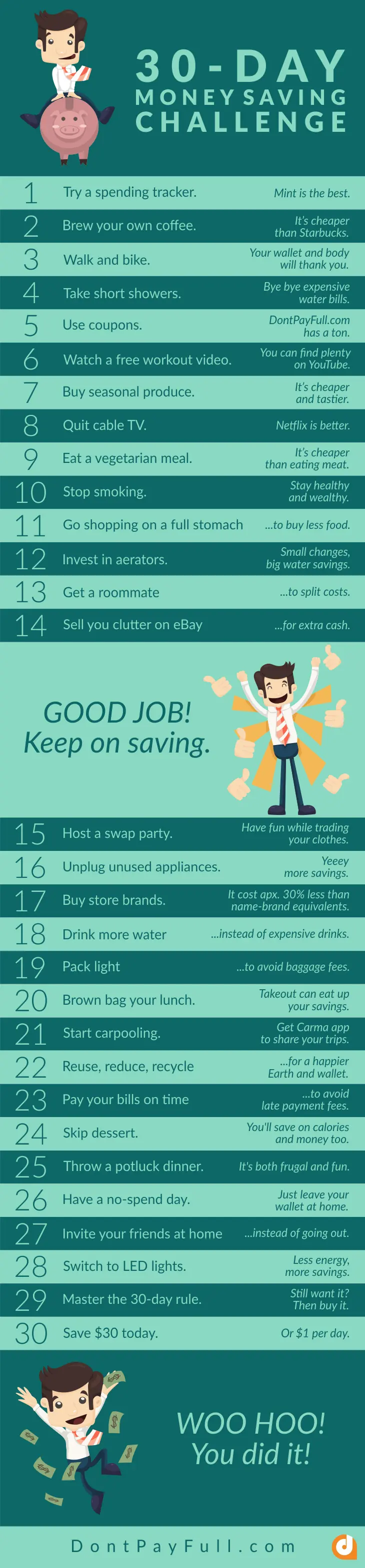 30-Day Money Saving Challenge