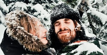 romantic and cheap winter date