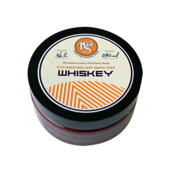 PORTLAND GENERAL STORE Whiskey Wet Shave Soap