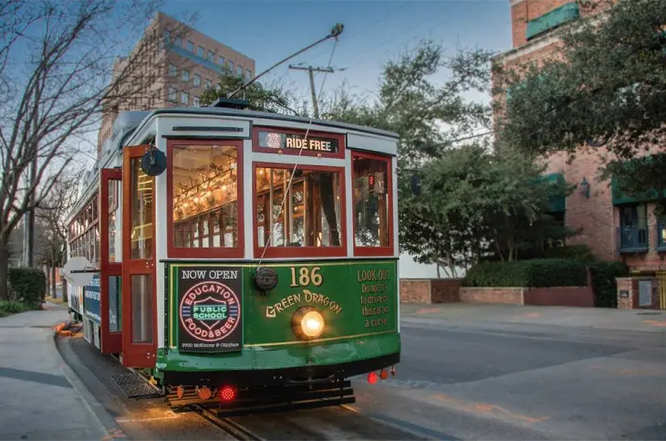 McKinney Avenue Trolley Rides Dallas