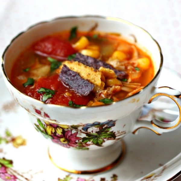 Cheap Healthy Meal: Slow-Cooker Chicken Tortilla Soup