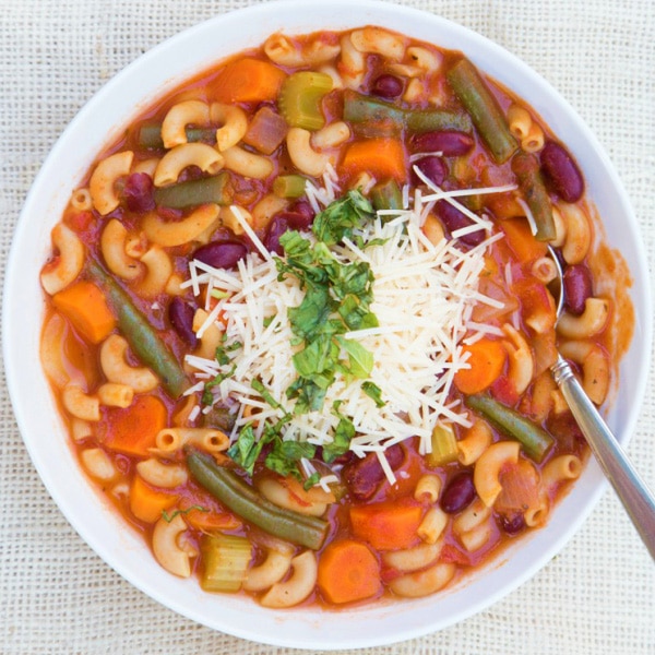 Cheap Healthy Meal: Minestrone Soup