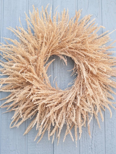 DIY Corn Tassel Wreath
