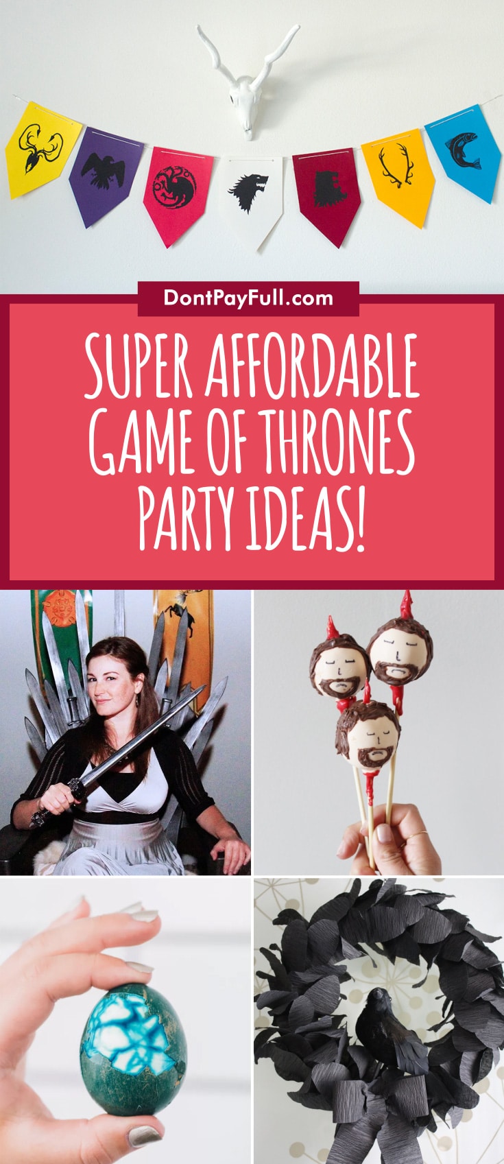 Super Affordable Game of Thrones Party Ideas You Can Try This Halloween!