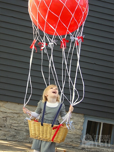 DIY Hot Air Balloon Halloween Costume