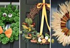 20 Cute DIY Fall Wreaths You Can Create on a Budget